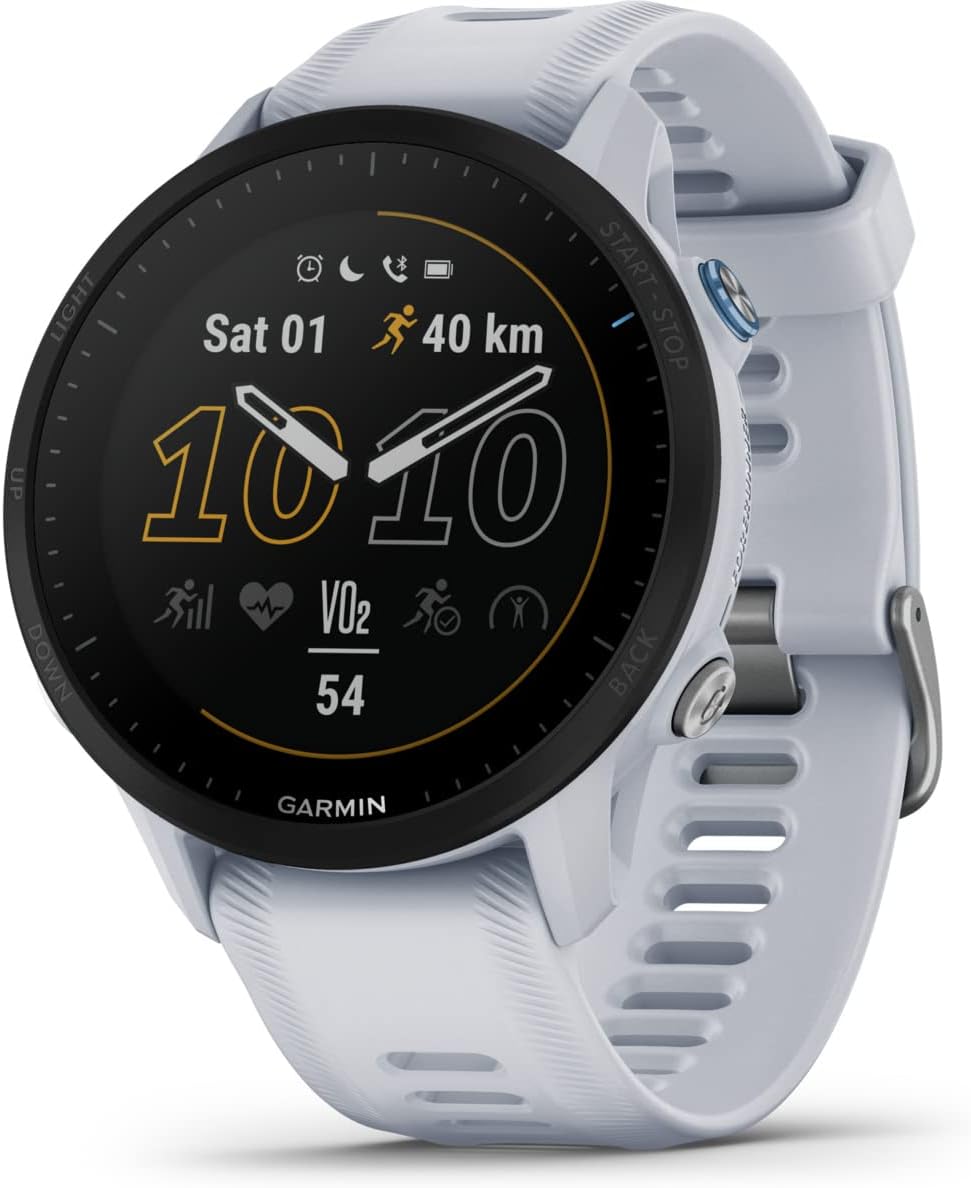 Garmin, Smartwatch, 955 wh, Forerunner weißgrau, 753759297077, einheitsgröße