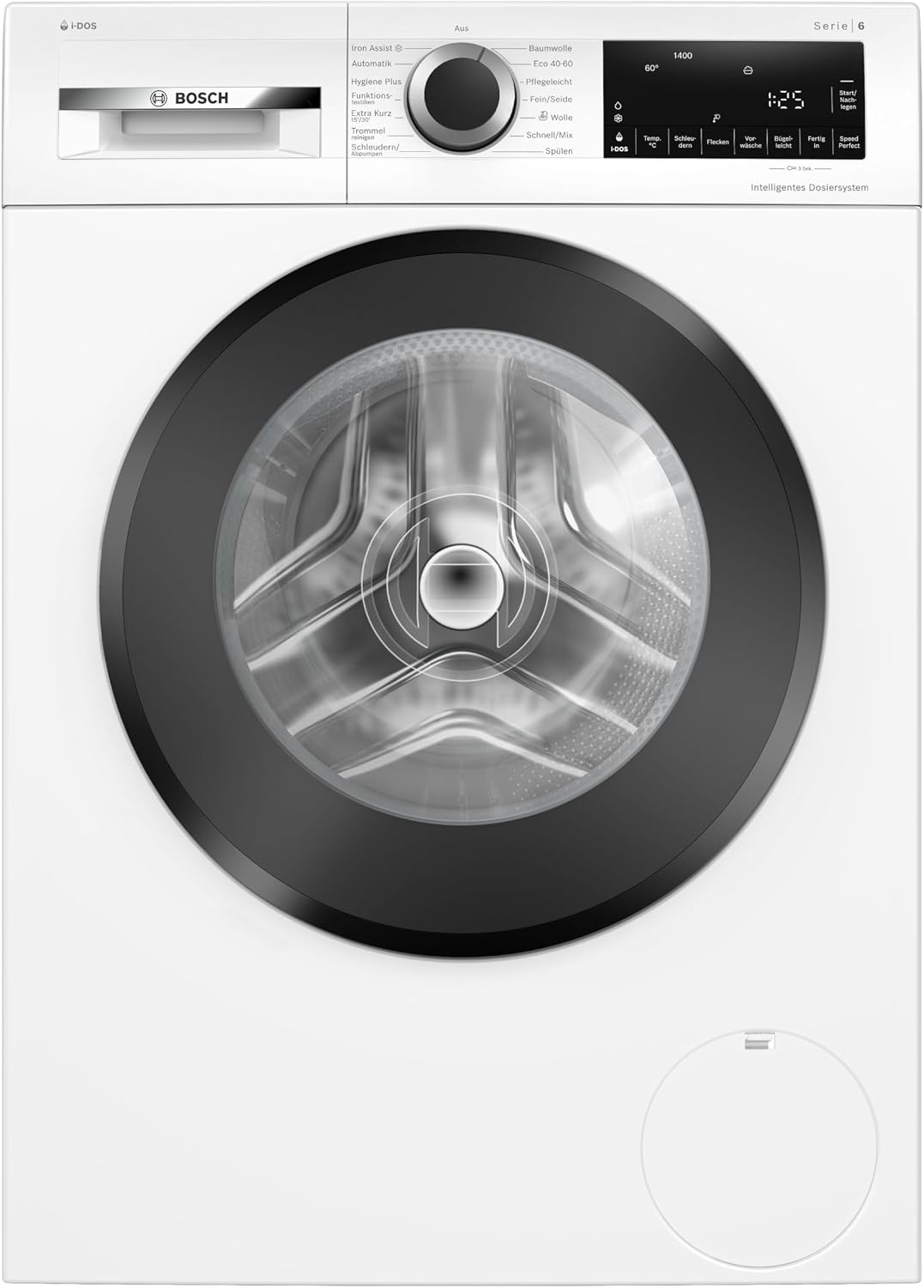 Bosch, Waschmaschine, 10 kg, Serie 6 1400 UpM i-DOS WGG254F10
