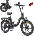 HillMiles, E-Bike, 250W, 13AH, 36V, MilePort 1 Elektrofahrrad Für Erwachsene, Klappbares Elektrofahrrad Mit Abnehmbarem Akku