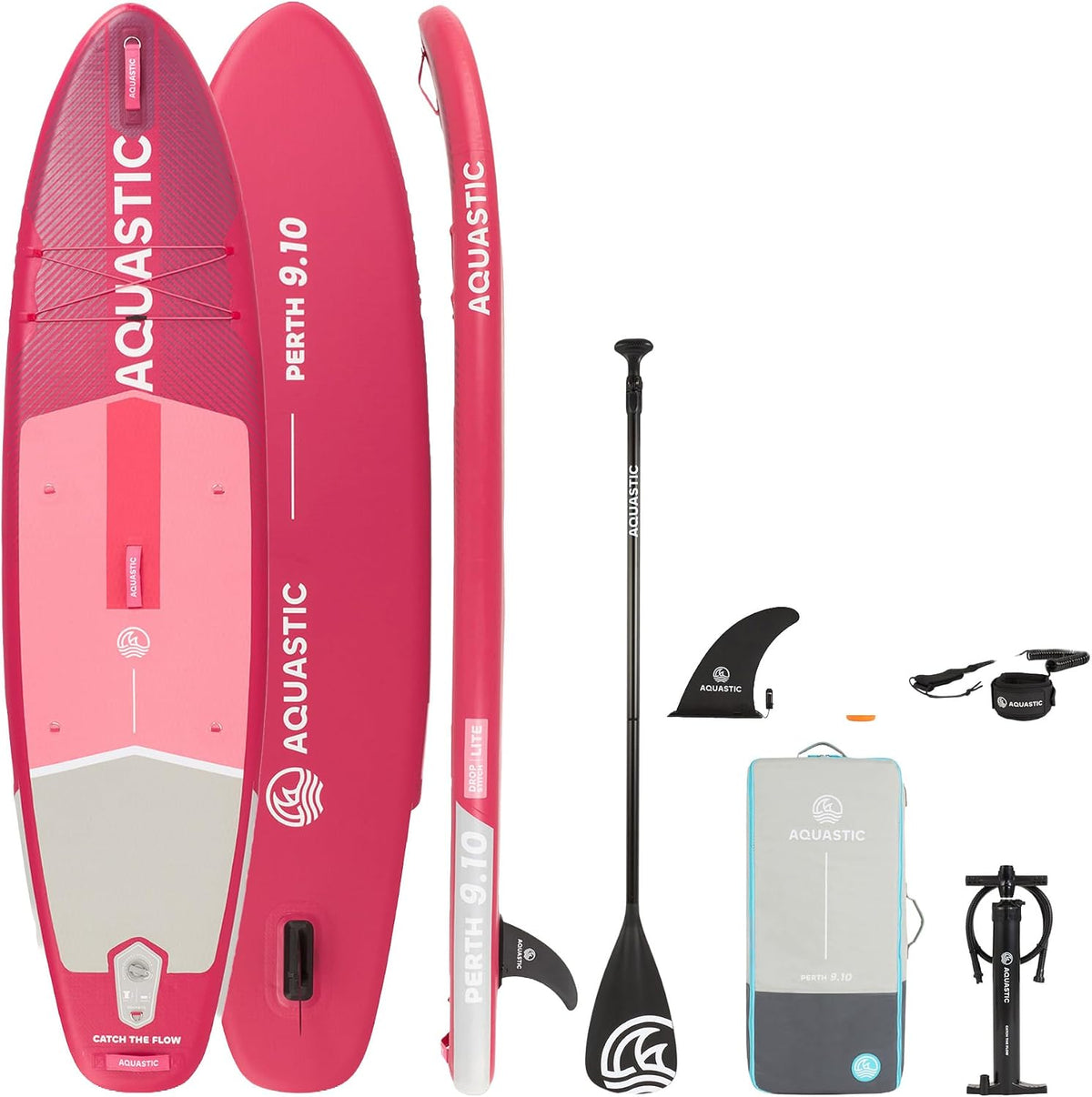 AQUASTIC, SUP-Board, Perth 9'10' SUP Board Set für Einsteiger