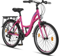 Licorne Bike, Fahrrad, 20 Zoll, Bike, Stella Premium City in 20', 28' für Mädchen, Jungen, Herren und Damen 21 Gang-Schaltung (6 Gang bei ) Holland