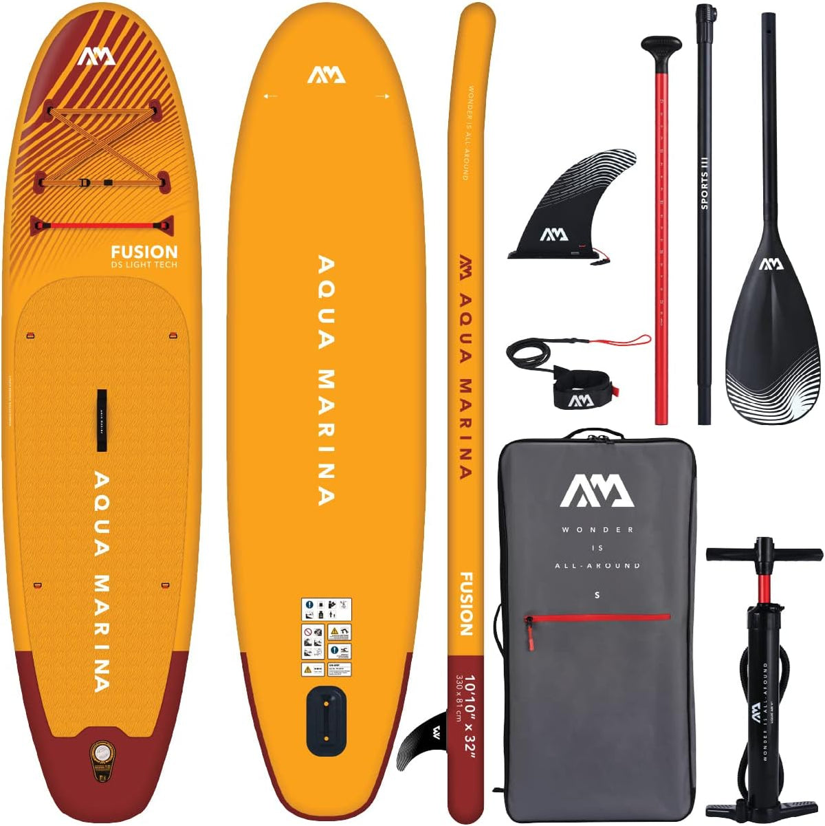 Aqua Marina, SUP-Board, Aufblasbare Stand Up Paddle Boards (iSUP) ? Komplett-Sets