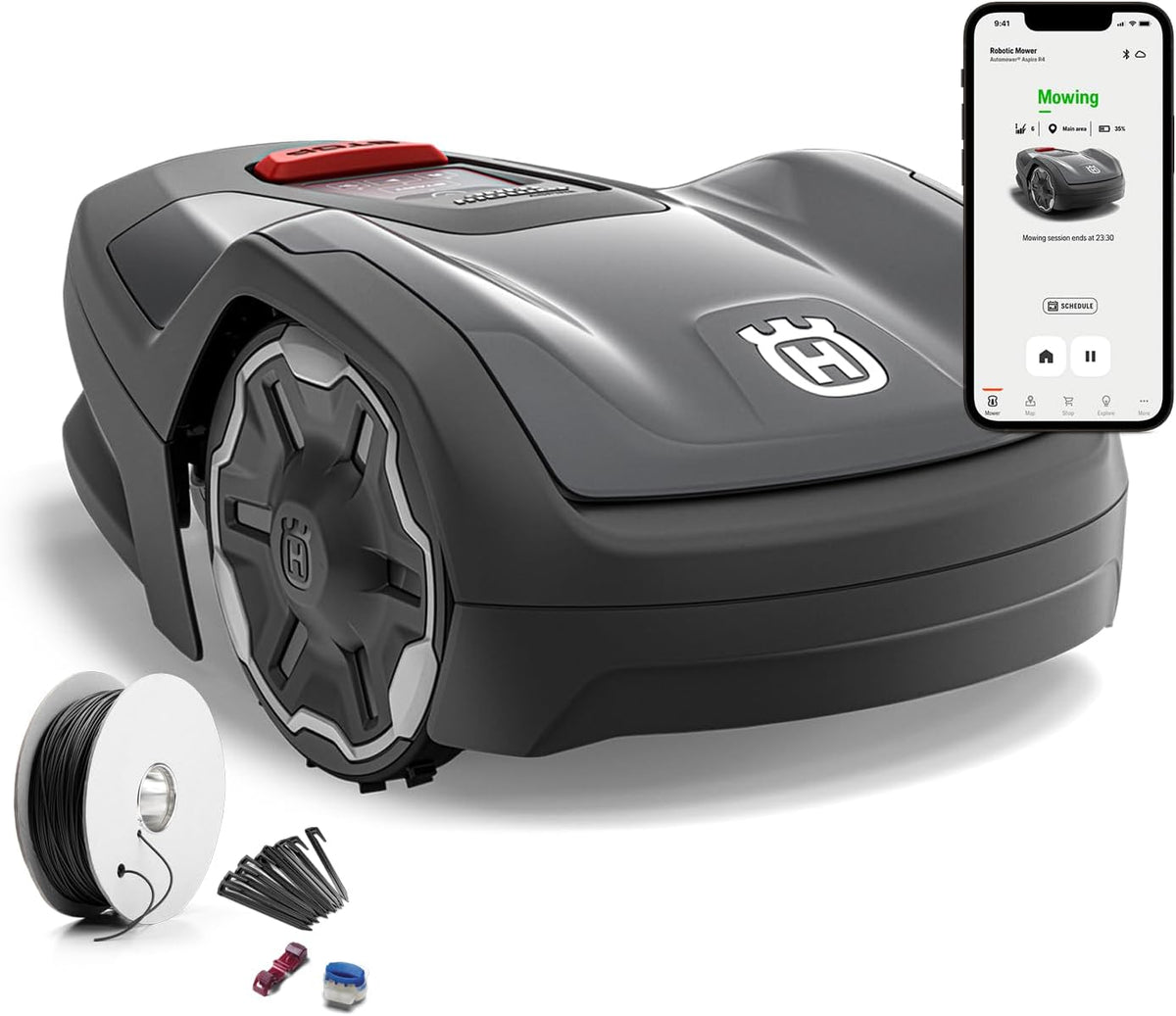 Husqvarna, Mähroboter, 400 m, Automower Aspire R4 für ² Fläche