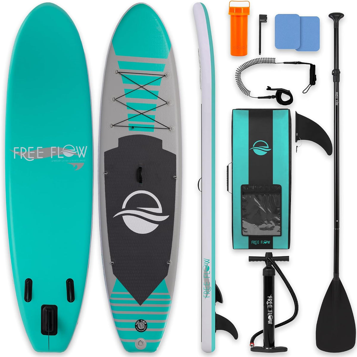 SereneLife, SUP-Board, Aufblasbares SUP Stand Up Paddle Board