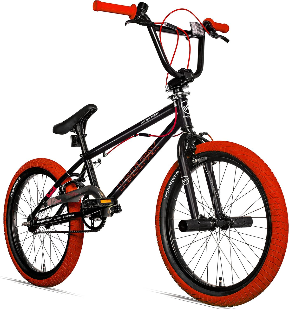 Bergsteiger, Fahrrad, 20 Zoll, Bike, Halifax BMX Fatbike Freestyle mit 360° Rotor